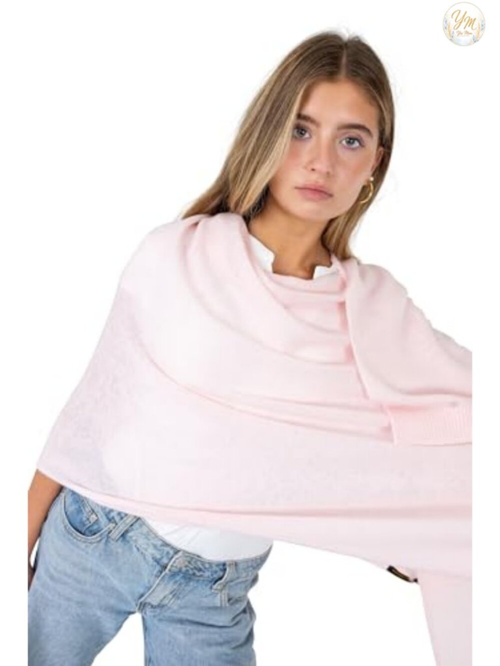 Cashmere Wool Blend Wrap Scarf 78inch Travel Pashmina Shawl